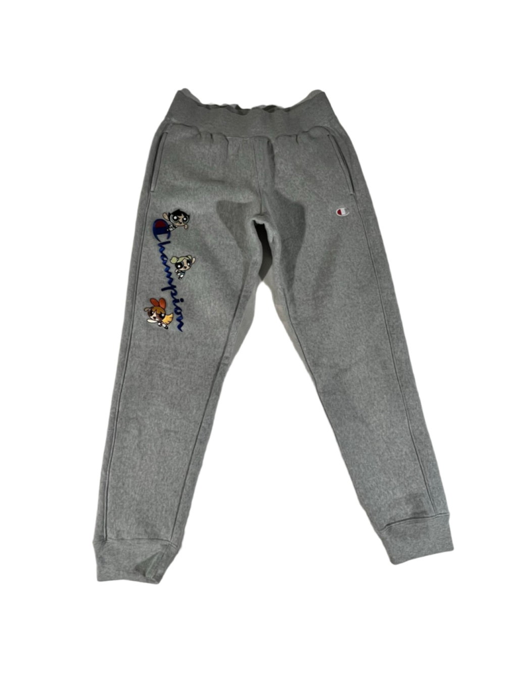 Women's Champion Powerpuff Girls Joggers Grey Size M